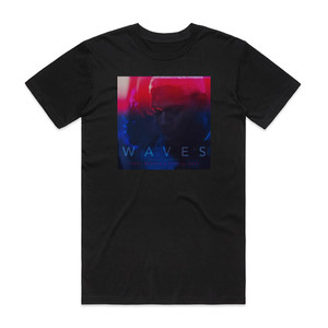 Trent Reznor Waves Original Score Album Cover T-Shirt Black Trent Reznor Waves Original Score Album Cover T-Shirt Black