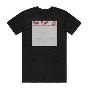 Trio Bye Bye 3 Album Cover T-Shirt Black