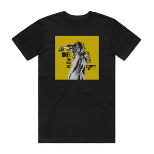The Death Set Michel Poiccard Album Cover T-Shirt Black The Death Set Michel Poiccard Album Cover T-Shirt Black