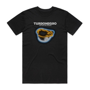 Turbonegro You Give Me Worms Album Cover T-Shirt Black Turbonegro You Give Me Worms Album Cover T-Shirt Black