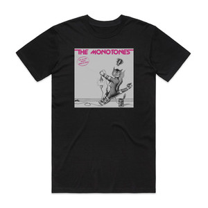 The Monotones The Monotones Album Cover T-Shirt Black