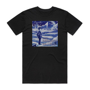 The Moody Blues December Album Cover T-Shirt Black The Moody Blues December Album Cover T-Shirt Black