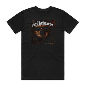 The Resistance Coup De Grce Album Cover T-Shirt Black The Resistance Coup De Grce Album Cover T-Shirt Black