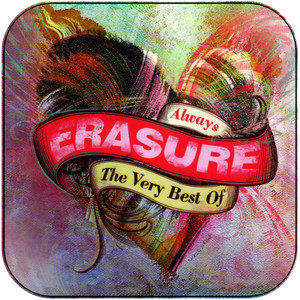 Erasure Always The Very Best Of Erasure-1 Album Cover Sticker Erasure Always The Very Best Of Erasure-1 Album Cover Sticker