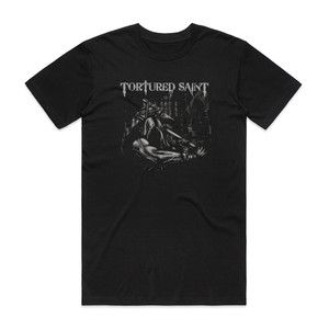 Tortured Saint Tortured Saint Album Cover T-Shirt Black Tortured Saint Tortured Saint Album Cover T-Shirt Black