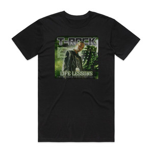 T-Rock Life Lessons The Burning Book Chapter Ii Album Cover T-Shirt Black