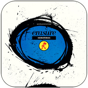 Erasure Sometimes Album Cover Sticker Erasure Sometimes Album Cover Sticker