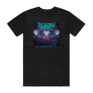 The Design Abstract Metemtechnosis Album Cover T-Shirt Black The Design Abstract Metemtechnosis Album Cover T-Shirt Black
