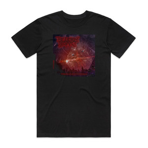 The Design Abstract Technotheism Album Cover T-Shirt Black The Design Abstract Technotheism Album Cover T-Shirt Black