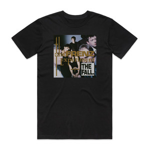 The Fall The Frenz Experiment Album Cover T-Shirt Black