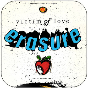 Erasure Victim Of Love Album Cover Sticker Erasure Victim Of Love Album Cover Sticker