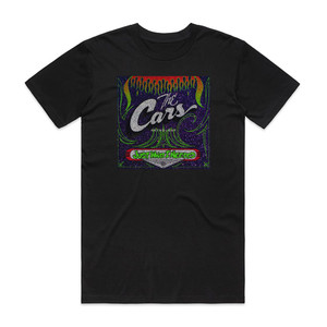 The Cars Just What I Needed The Cars Anthology Album Cover T-Shirt Black The Cars Just What I Needed The Cars Anthology Album Cover T-Shirt Black