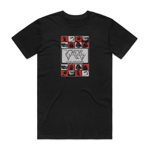 The Cars Unlocked The Live Performances Album Cover T-Shirt Black The Cars Unlocked The Live Performances Album Cover T-Shirt Black