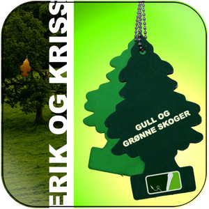 Erik og Kriss Gull Og Grnne Skoger Album Cover Sticker Erik og Kriss Gull Og Grnne Skoger Album Cover Sticker