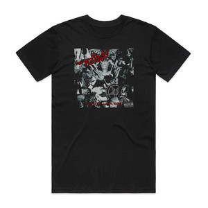 The Meteors Doing The Lords Work Album Cover T-Shirt Black The Meteors Doing The Lords Work Album Cover T-Shirt Black
