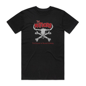 The Meteors The Curse Of Blood N Bones Album Cover T-Shirt Black The Meteors The Curse Of Blood N Bones Album Cover T-Shirt Black