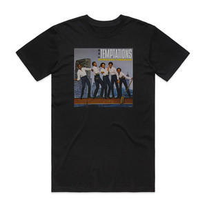 The Temptations Surface Thrills Album Cover T-Shirt Black