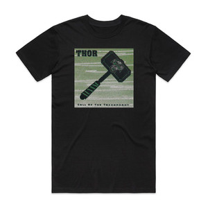 Thor Call Of The Triumphant Album Cover T-Shirt Black Thor Call Of The Triumphant Album Cover T-Shirt Black