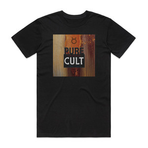 The Cult Pure Cult The Singles 1984 1995 1 Album Cover T-Shirt Black The Cult Pure Cult The Singles 1984 1995 1 Album Cover T-Shirt Black