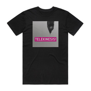 Telekinesis Telekinesis Album Cover T-Shirt Black Telekinesis Telekinesis Album Cover T-Shirt Black