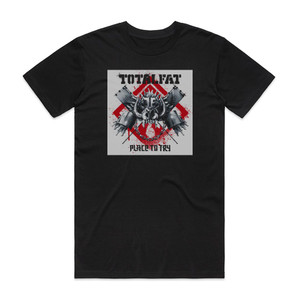 TOTALFAT Place To Try Album Cover T-Shirt Black