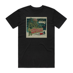 The Brains The Monster Within Album Cover T-Shirt Black The Brains The Monster Within Album Cover T-Shirt Black