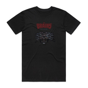 The Brains Out In The Dark Album Cover T-Shirt Black The Brains Out In The Dark Album Cover T-Shirt Black