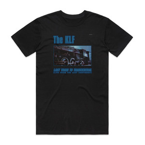 The KLF Last Train To Trancentral Album Cover T-Shirt Black The KLF Last Train To Trancentral Album Cover T-Shirt Black