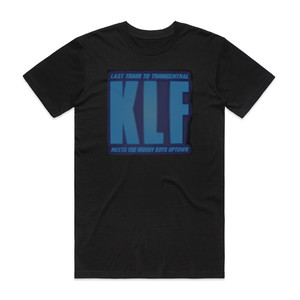 The KLF Last Train To Trancentral 1 Album Cover T-Shirt Black The KLF Last Train To Trancentral 1 Album Cover T-Shirt Black