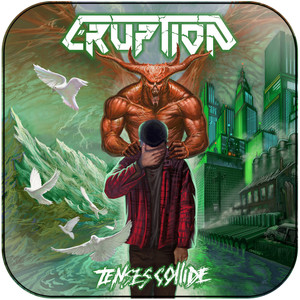 Eruption Tenses Collide Album Cover Sticker Eruption Tenses Collide Album Cover Sticker