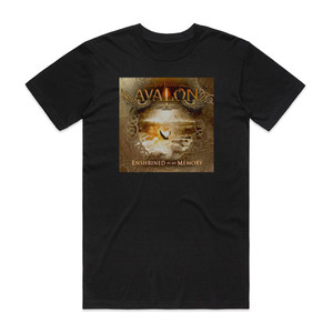 Timo Tolkkis Avalon Enshrined In My Memory Album Cover T-Shirt Black Timo Tolkkis Avalon Enshrined In My Memory Album Cover T-Shirt Black