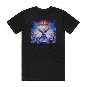 Timo Tolkkis Avalon The Enigma Birth Album Cover T-Shirt Black Timo Tolkkis Avalon The Enigma Birth Album Cover T-Shirt Black