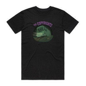 The Copyrights Observation Wagon Album Cover T-Shirt Black The Copyrights Observation Wagon Album Cover T-Shirt Black