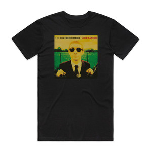 The Divine Comedy Liberation Album Cover T-Shirt Black The Divine Comedy Liberation Album Cover T-Shirt Black