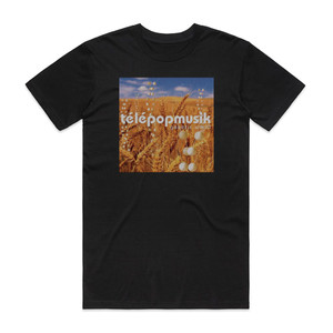Telepopmusik Genetic World Album Cover T-Shirt Black Telepopmusik Genetic World Album Cover T-Shirt Black
