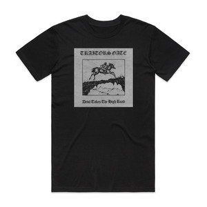 Traitors Gate Devil Takes The High Road Album Cover T-Shirt Black