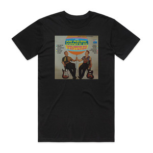 The Ventures The Colorful Ventures Album Cover T-Shirt Black The Ventures The Colorful Ventures Album Cover T-Shirt Black