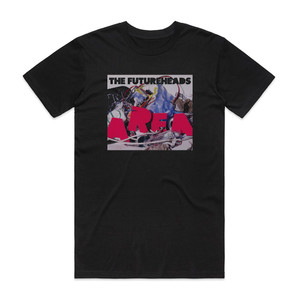 The Futureheads Area Album Cover T-Shirt Black The Futureheads Area Album Cover T-Shirt Black