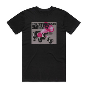 The Futureheads Decent Days And Nights 3 Album Cover T-Shirt Black The Futureheads Decent Days And Nights 3 Album Cover T-Shirt Black