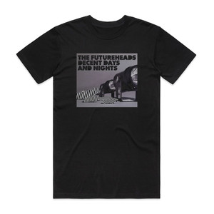 The Futureheads Decent Days And Nights 4 Album Cover T-Shirt Black The Futureheads Decent Days And Nights 4 Album Cover T-Shirt Black
