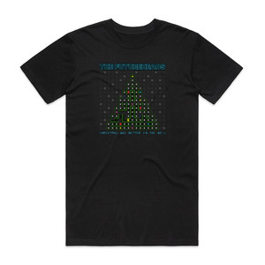 The Futureheads Christmas Was Better In The 80S Album Cover T-Shirt Black The Futureheads Christmas Was Better In The 80S Album Cover T-Shirt Black