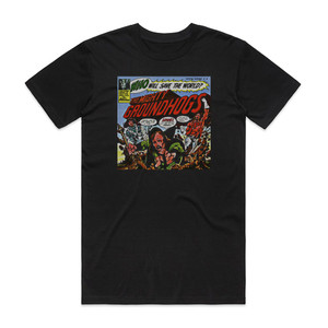 The Groundhogs Who Will Save The World Album Cover T-Shirt Black The Groundhogs Who Will Save The World Album Cover T-Shirt Black