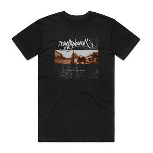 Tungtvann Nord Og Ned Album Cover T-Shirt Black Tungtvann Nord Og Ned Album Cover T-Shirt Black
