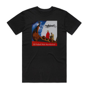 Tungtvann Iii Folket Bak Nordavind Album Cover T-Shirt Black Tungtvann Iii Folket Bak Nordavind Album Cover T-Shirt Black