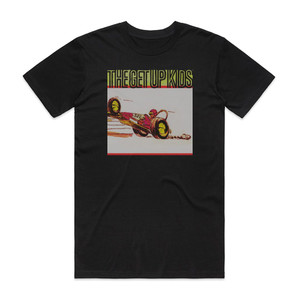 The Get Up Kids 10 Minutes Anne Arbour Album Cover T-Shirt Black The Get Up Kids 10 Minutes Anne Arbour Album Cover T-Shirt Black