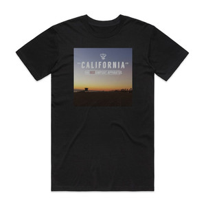 The Red Jumpsuit Apparatus California Album Cover T-Shirt Black