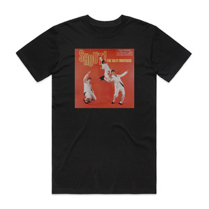 The Isley Brothers Shout Album Cover T-Shirt Black