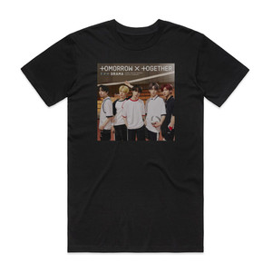 TOMORROW X TOGETHER Drama Album Cover T-Shirt Black TOMORROW X TOGETHER Drama Album Cover T-Shirt Black