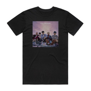 TOMORROW X TOGETHER Still Dreaming Album Cover T-Shirt Black TOMORROW X TOGETHER Still Dreaming Album Cover T-Shirt Black