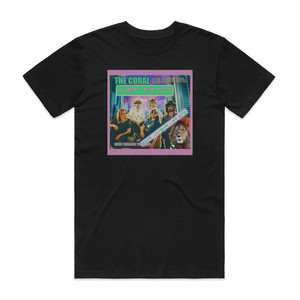 The Coral Move Through The Dawn Album Cover T-Shirt Black